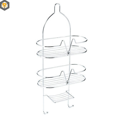Personalizzazione 2D / 3D / disegno doppio strato bagno shampoo di stoccaggio scaffale montaggio muro scaffale