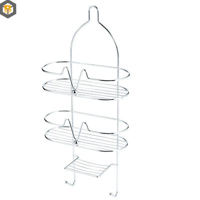 Personalizzazione 2D / 3D / disegno doppio strato bagno shampoo di stoccaggio scaffale montaggio muro scaffale
