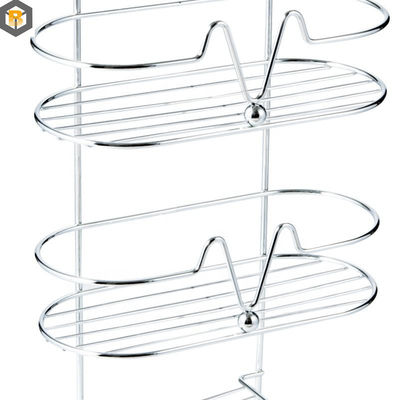 Personalizzazione 2D / 3D / disegno doppio strato bagno shampoo di stoccaggio scaffale montaggio muro scaffale
