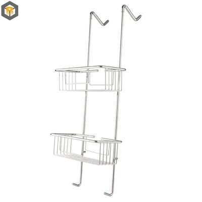 Allegato di alluminio personalizzato OEM Acciaio inossidabile doccia Caddy Pezzo di ricambio per bagno