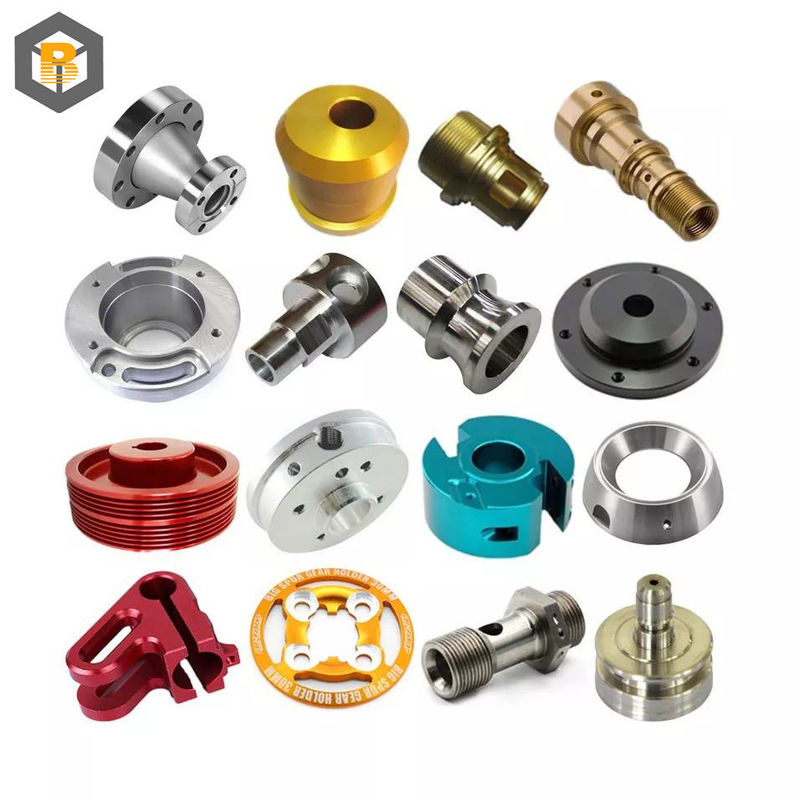 OEM 5 assi Alta precisione CNC Metallo di alluminio di tornitura / fresatura Servizi di lavorazione pezzi di ricambio