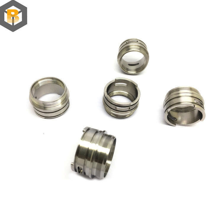 Parti di fresatura per torni in acciaio inossidabile CNC Turning Spare Part personalizzato da 2D / 3D / Disegno