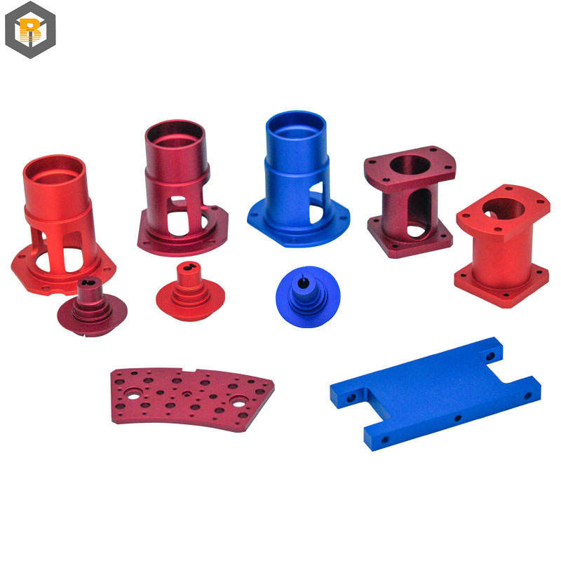 Parti di fresatura CNC a 5 assi personalizzate per la lavorazione di leghe di alluminio in 2D / 3D / disegno OEM