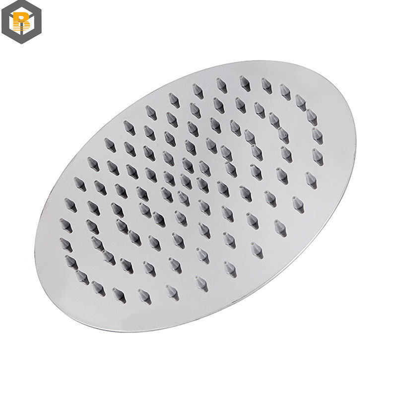 Custom da acciaio inossidabile 3D grande ugello bagno doccia pioggia testa per alta pressione